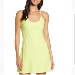 Outdoor Voices Workout Dress lime green neon yellow size small